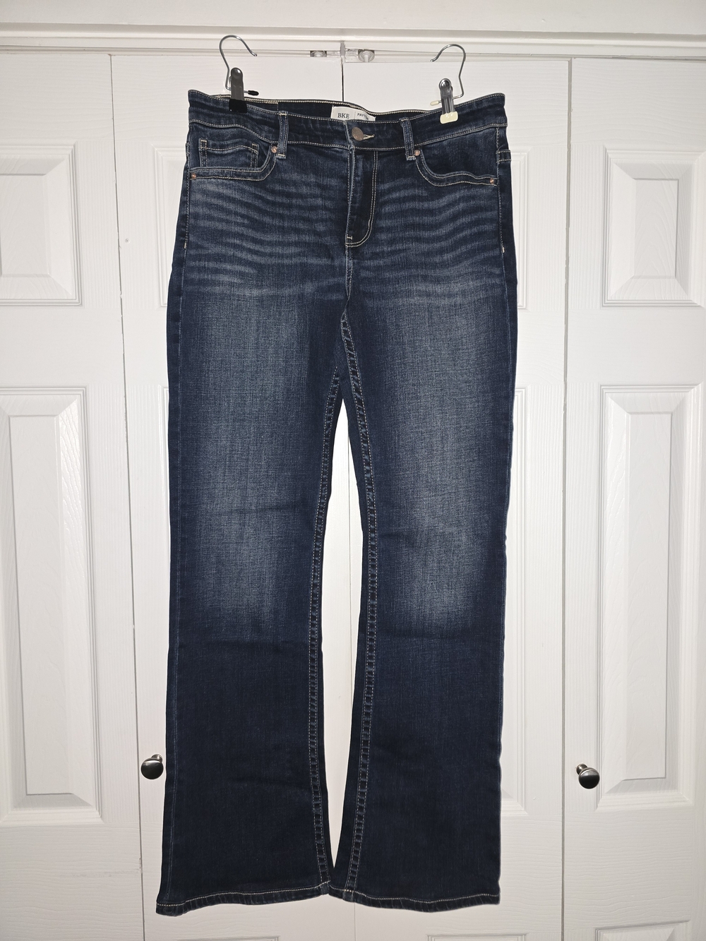 BKE Women's Dark Blue Boot Cut Jeans